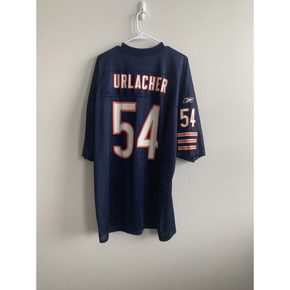 Vintage Reebok NFL Chicago Bears Jersey Brian Irlacher in Blue Size 2XL - Picture 4 of 5